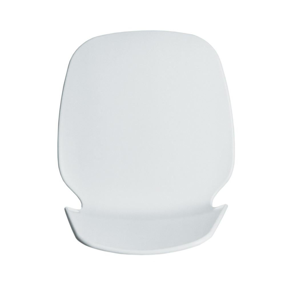 Alias 531 Selinunte Sledge Chair in White Seat and Lacquered Steel Frame For Sale 5