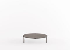 Alias 955 Eleven Low Table Singular Round w Grey Color MDF & Lacquered Frame