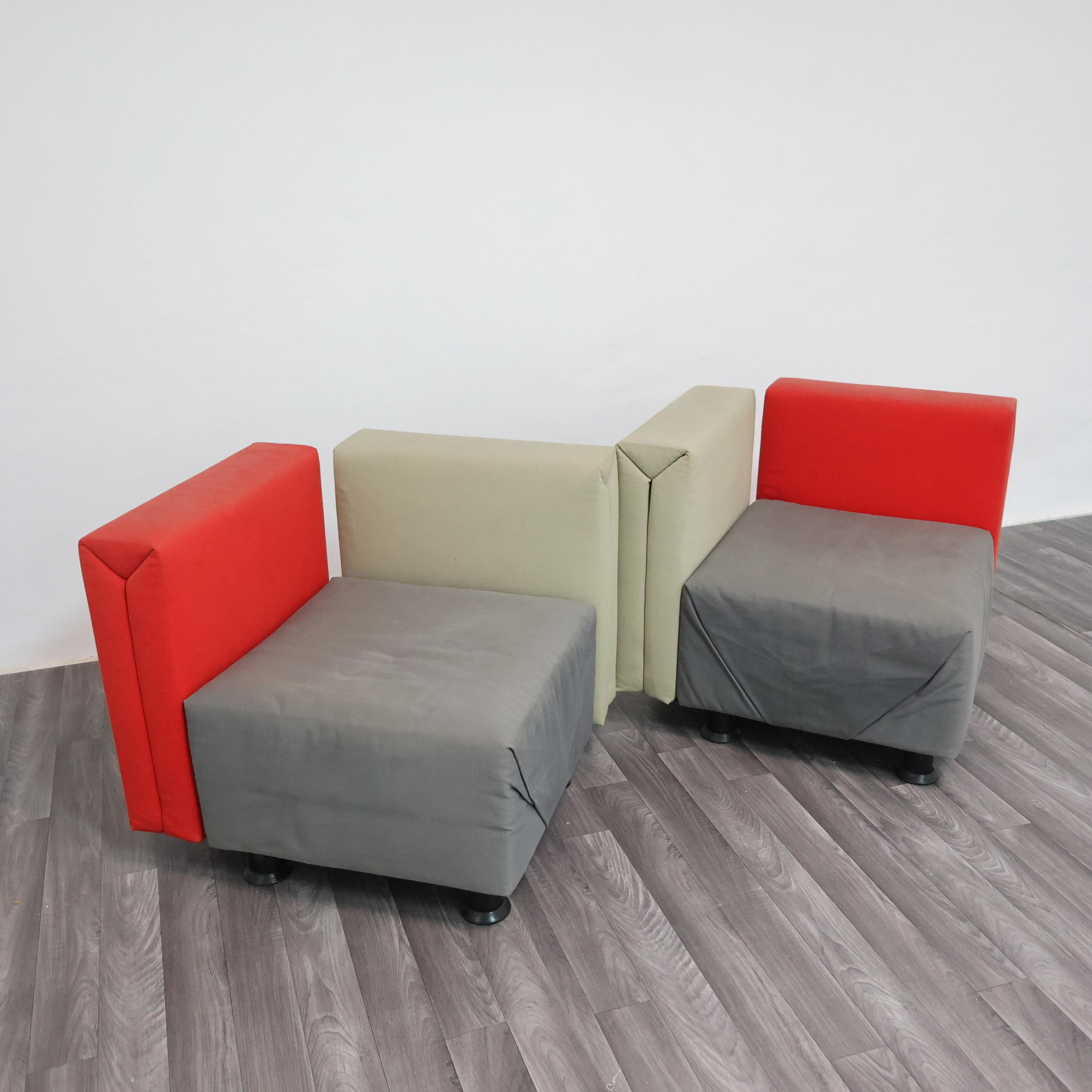 Fine XX secolo Alias C.Forcolini & Gianfranchi Divano Modulare Design Anni '80 in vendita