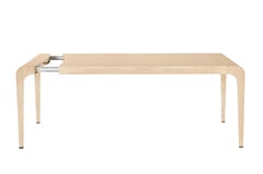 Alias Large 396 Ilvolo Extendable Table in Whitened Oak Top and Frame