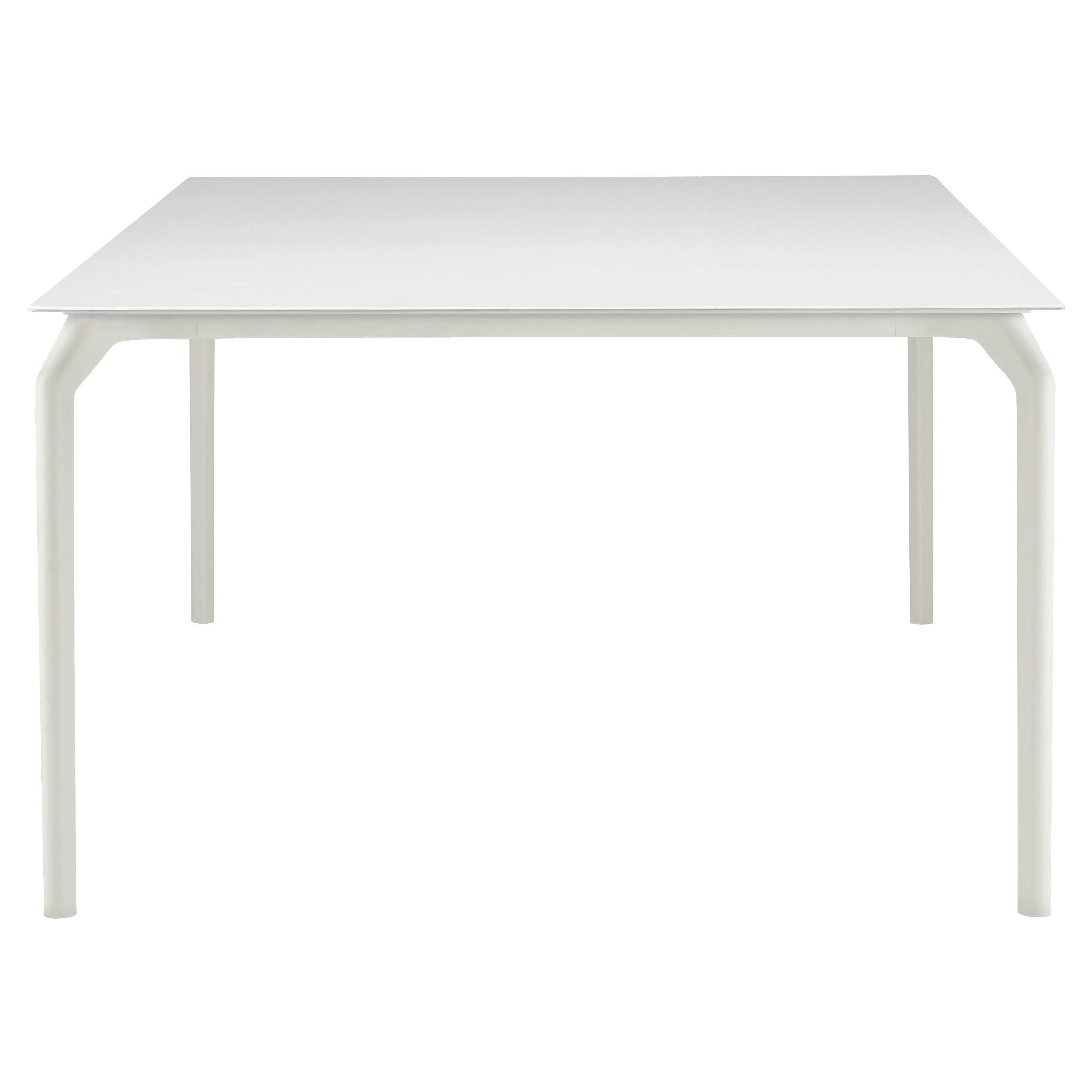 Alias Grande 671 TEC Sistema 1600 en blanco con marco de aluminio lacado