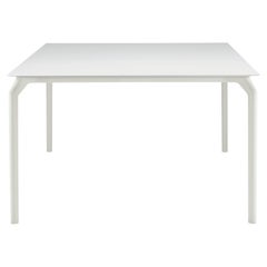 Alias Large 671 TEC System 1600 en blanc avec cadre en aluminium laqué