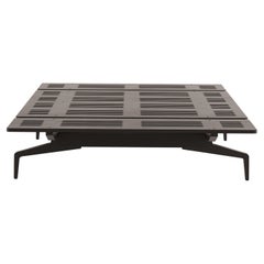 Alias Large LL0 Legnoletto Bed in Black Matt Lacquer Frame by Alfredo Häberli