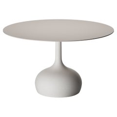 Alias Grande table SN6 Saen XS avec plateau en MDF laqué sable de Gabriele et Oscar Buratti