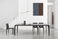 Alias Medium 390 Ilvolo Table in Oak Canaletto Walnut Wood Top and Frame