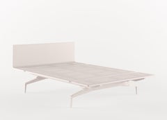 Alias Medium LL3 Legnoletto Bed in White Matt Lacquer Frame by Alfredo Häberli