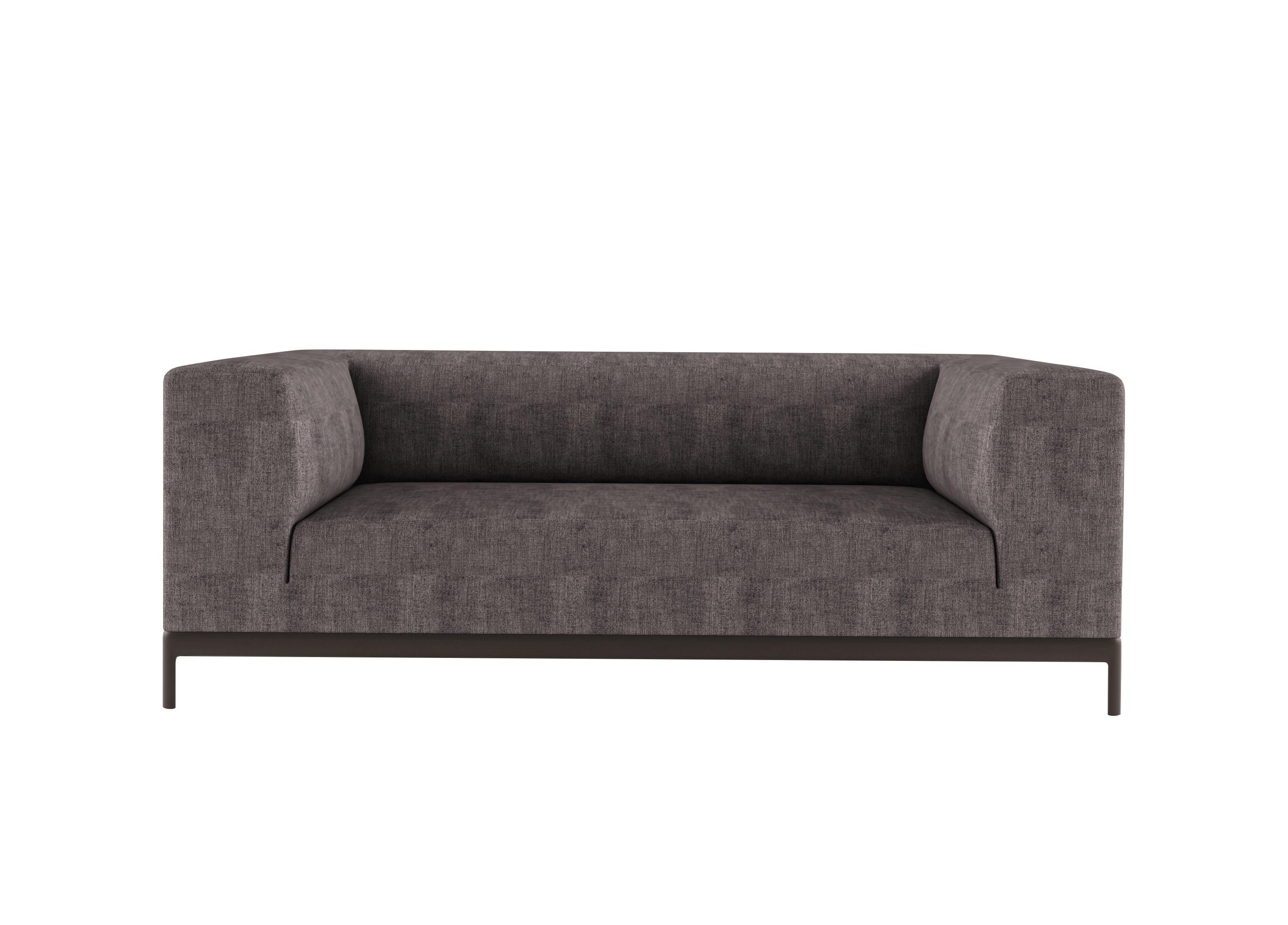 Alias P32 AluZen Soft Sofa 2 Seater with Upholstery and Lacquered Aluminum Frame by Ludovica+Roberto Palomba

Two-seater sofa with structure in lacquered or polished aluminium.Seat, back and armrests with removable cover in fabric or