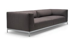 Alias P33 AluZen Soft Sofa 3 posti con rivestimento e struttura in alluminio laccato