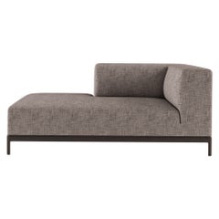 Sofá Alias P39 AluZen Soft Ending con tapicería y estructura de aluminio lacado