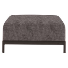 Soft Pouf aus Aluminium mit Polsterung und lackiertem Aluminiumrahmen von Alias P51