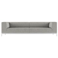 Canapé d'extérieur trois mercuirs en tissu avec cadre en aluminium Alias P61 AluZen