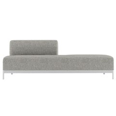 Alias P66 AluZen Soft Ending Sofa Outdoor DX in tappezzeria con telaio in alluminio