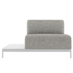 Canapé d'extérieur Alias P68 AluZen Soft Top SX tapissé avec cadre en aluminium