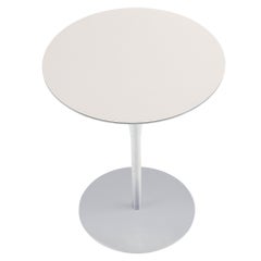Alias Round Small Atlas Low Table M en White Laminited by Jasper Morrison