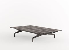 Alias Small LL0 Legnoletto Bed in Black Matt Lacquer Frame by Alfredo Häberli