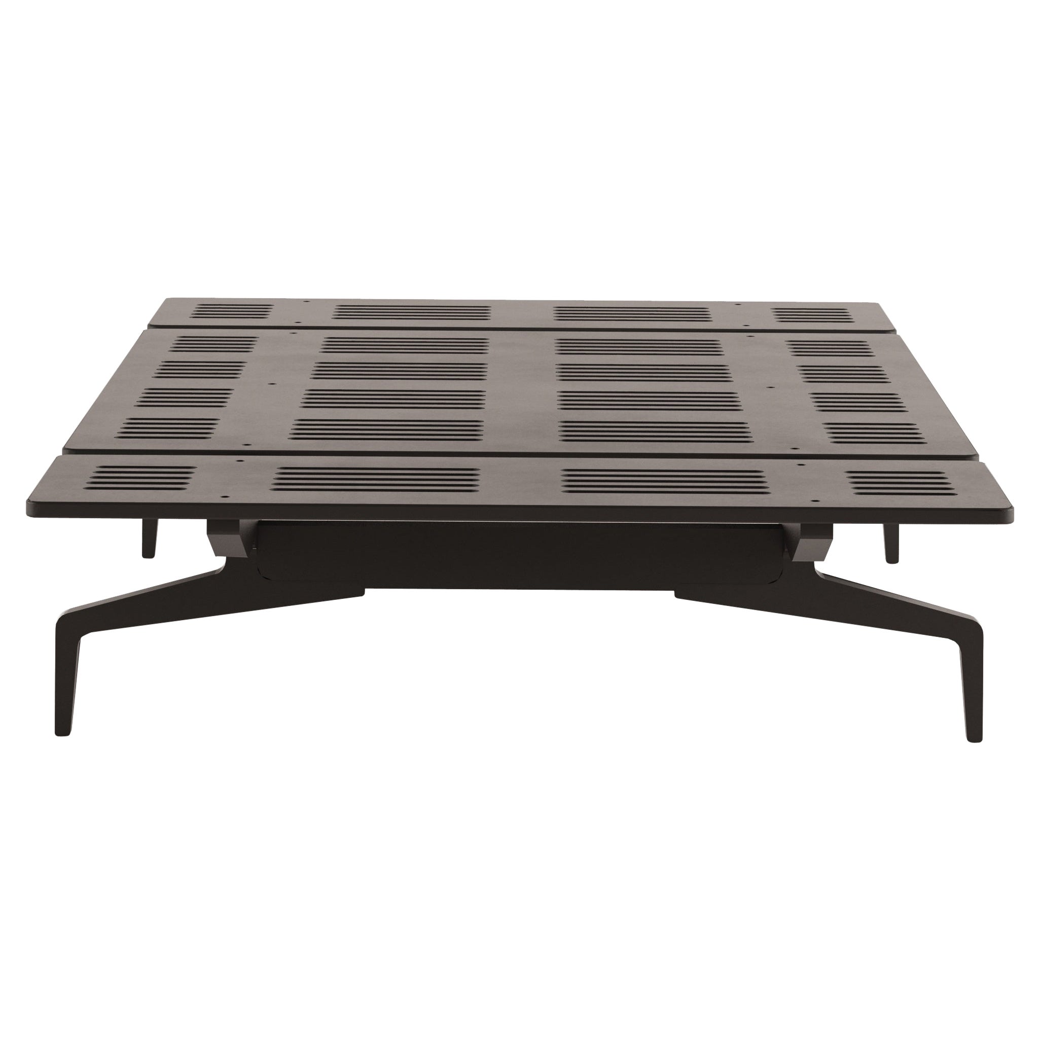 Letto Alias Small LL0 Legnoletto con struttura in laccato nero opaco di Alfredo Häberli