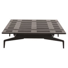 Alias Small LL0 Legnoletto Bed in Black Matt Lacquer Frame by Alfredo Häberli