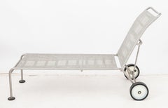 Alias Stainless Steel Outdoor Chaise Longue