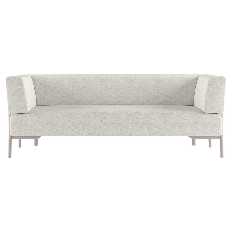Alias T02_O Ten 2 Seater Outdoor Sofa in White and Sand Lacquered ...