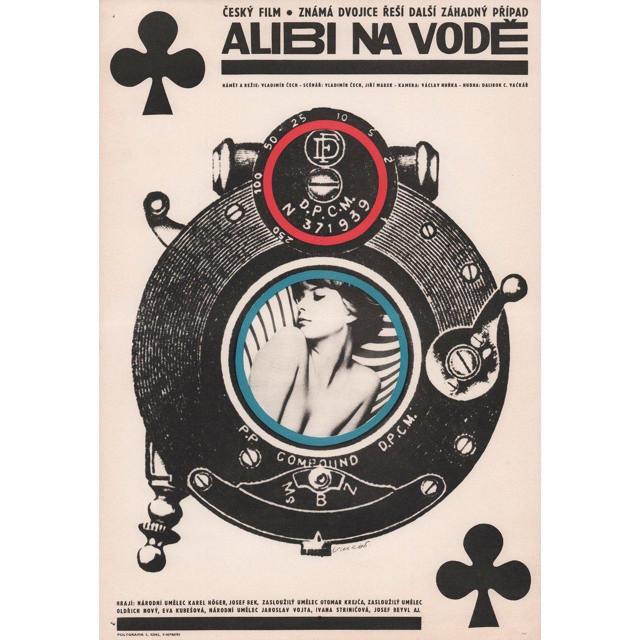 Original 1965 Czech A3 poster by Karel Vaca for. Fine condition, rolled. Please note: the size is stated in inches and the actual size can vary by an inch or more.
  