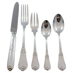 Alicante by Buccellati Italy Silverplated Flatware Set Service 20 Pcs Dinner