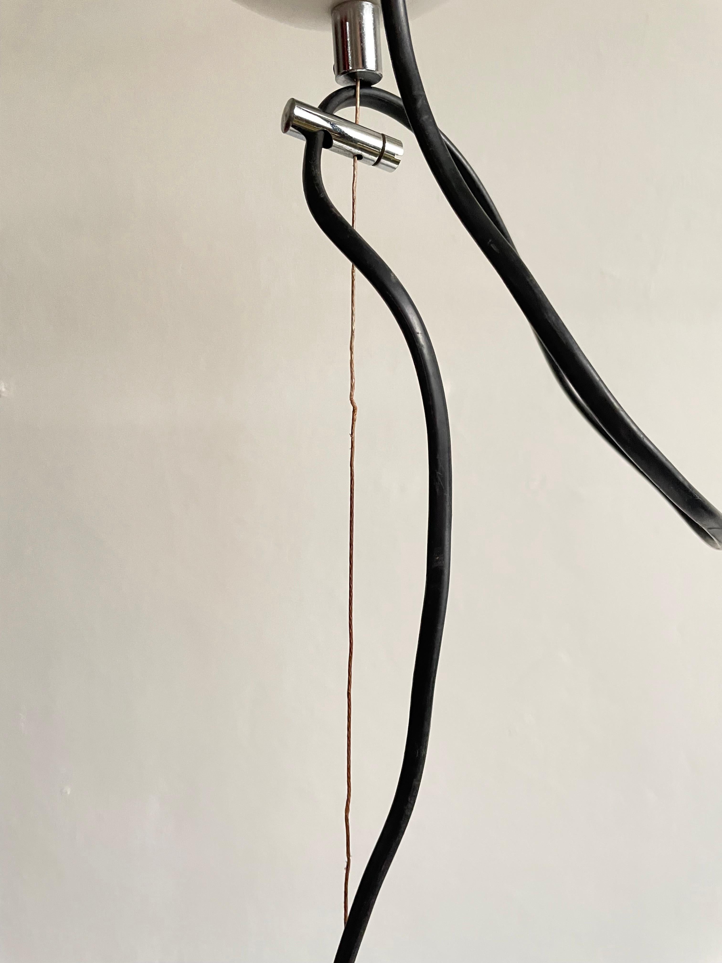 20th Century Alicante Suspension Lamp by Emanuele Ponzio for Guzzini, 1960s For Sale