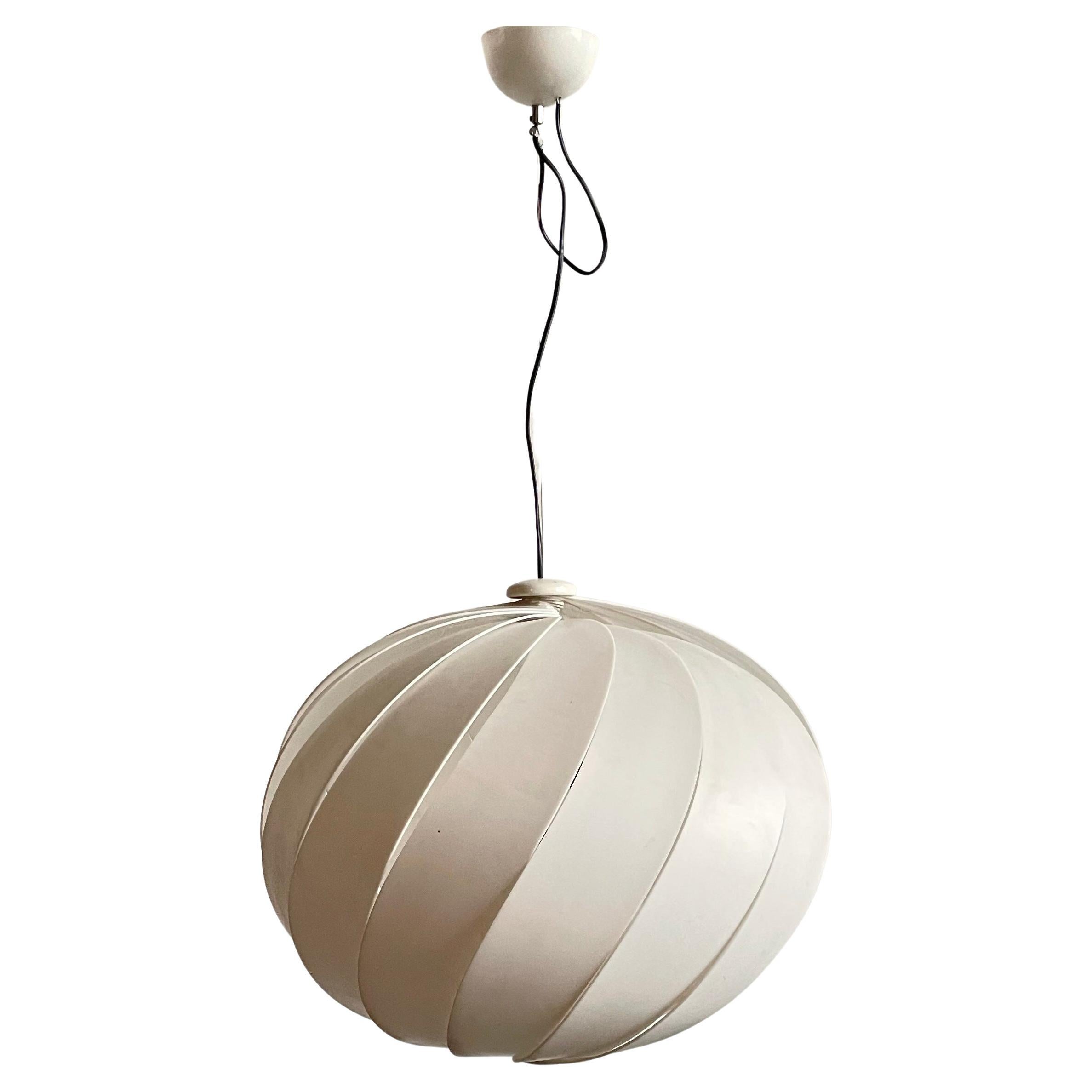 Alicante Suspension Lamp by Emanuele Ponzio for Guzzini, 1960s For Sale