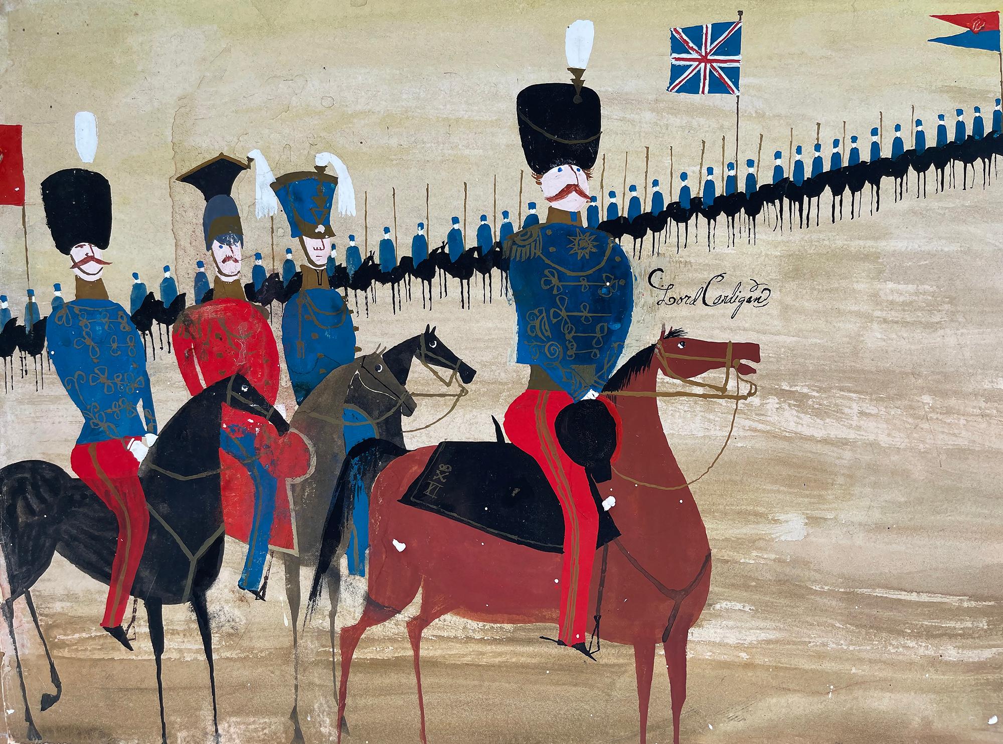 charge of the light brigade painting