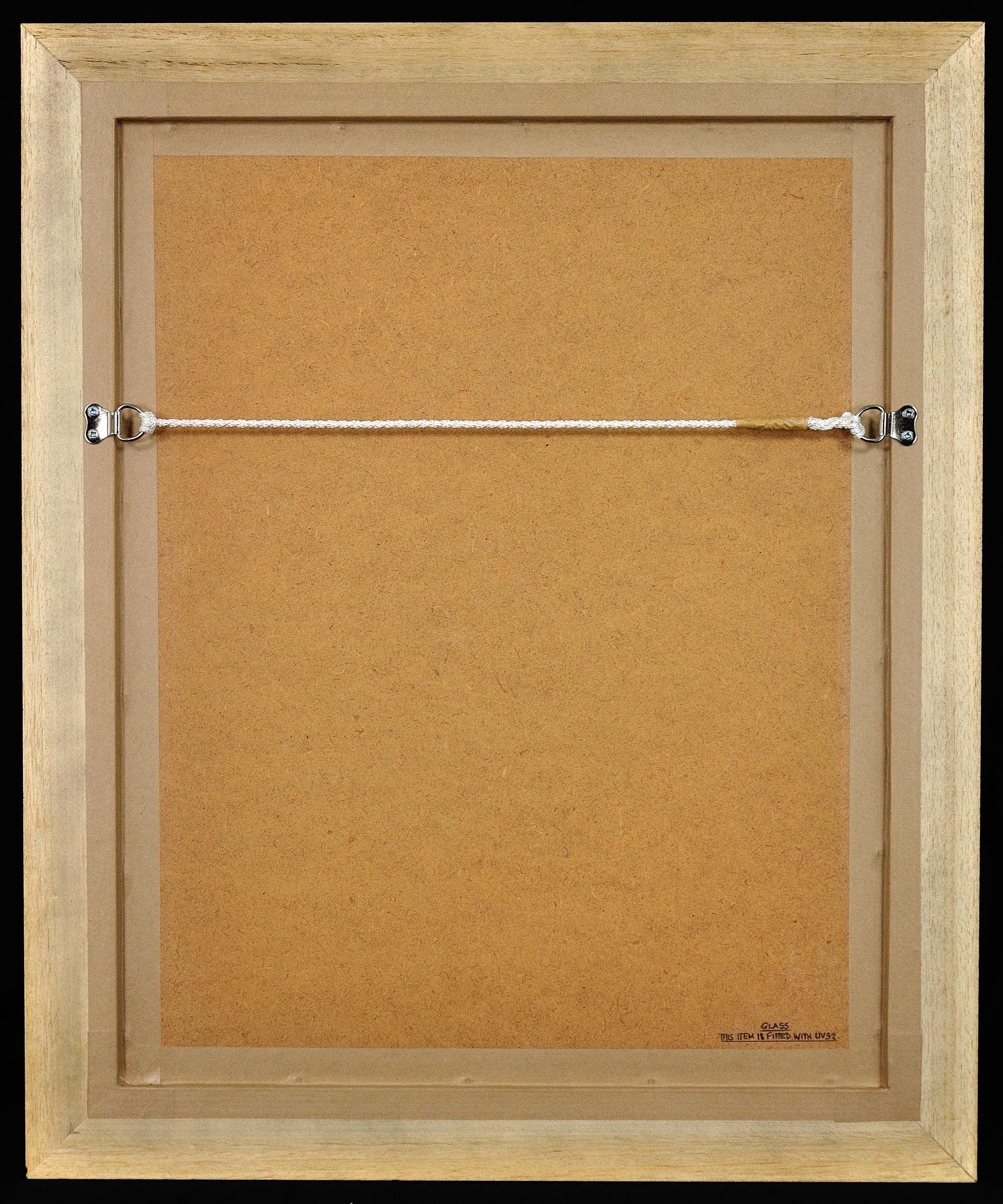 Primavera Peinture victorienne d'une jeune femme avec des fleurs de printemps dans les cheveux - Marron Portrait Painting par Alice Anne Renshaw