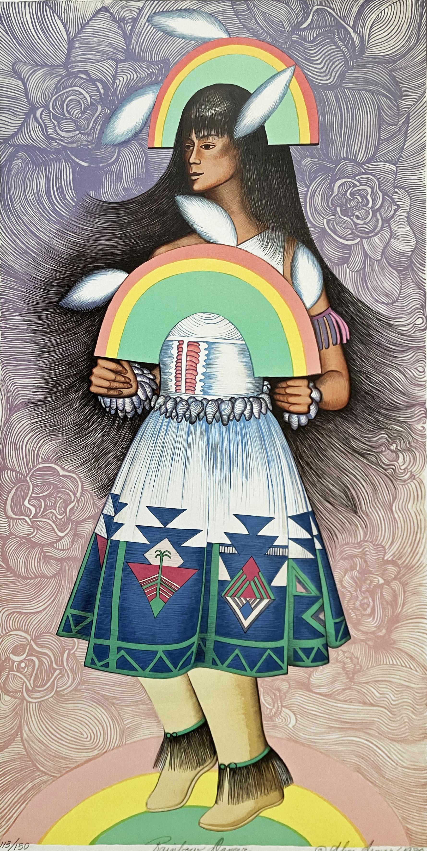 Rainbow Dancer - Print by Alice Asmar