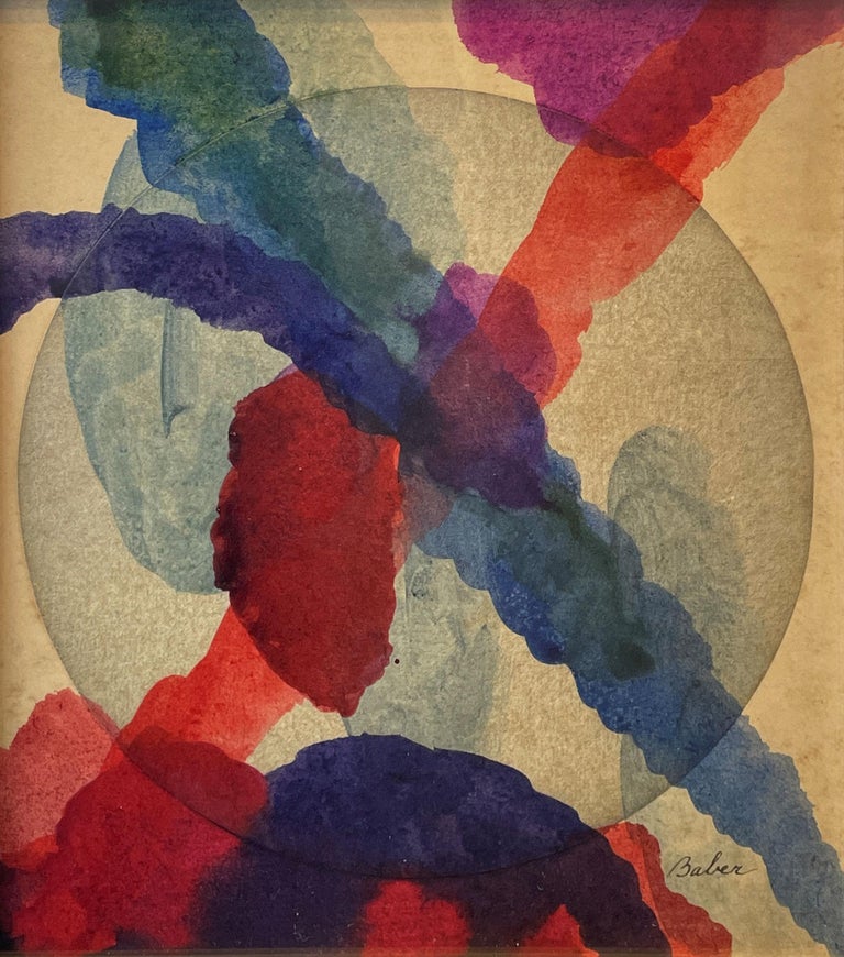 Alice Baber
Across the Wide, Tokyo, 1964
Signed, titled, and dated on the reverse
Collage and watercolor on paper board
10 1/2 x 9 1/2 inches

Provenance:
Hatonomori Art, Tokyo, Japan
Akihiro Fukuda, Osaka, Japan

Abstract painter, lithographer and