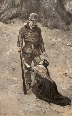 Elle l'a attiré par les genoux Illustration pour In the Carquinez Woods