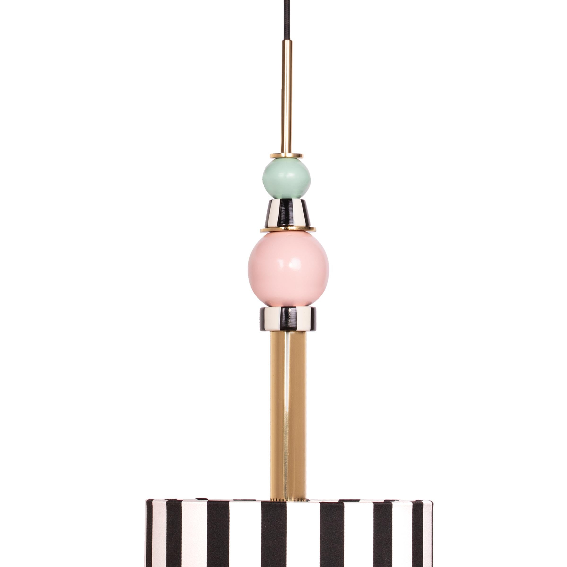 Hand-Crafted Alice Ceiling Lamp For Sale