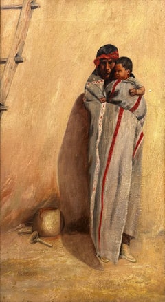 Fabric Portrait Paintings