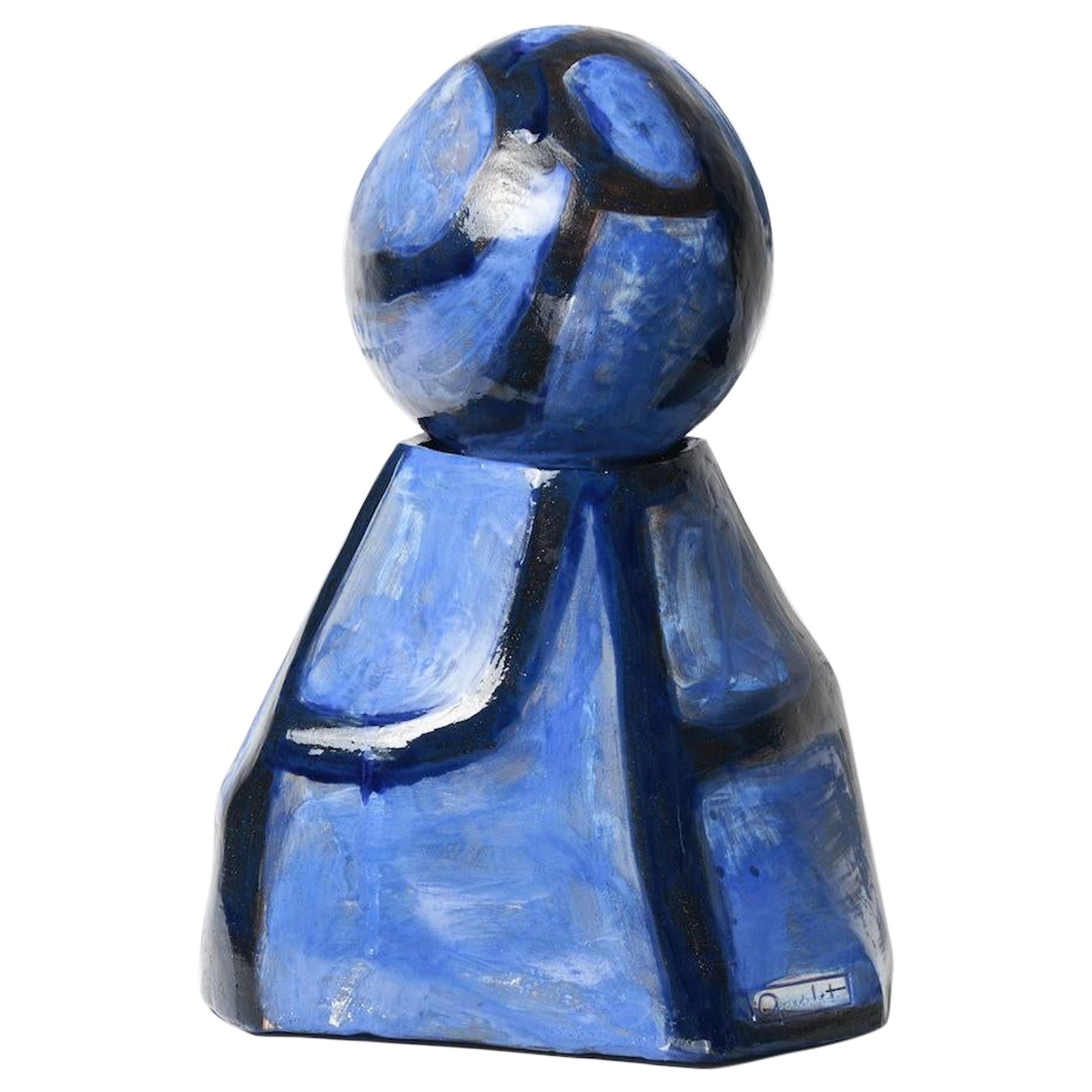 Alice Gavalet, Spherical topped vessel For Sale