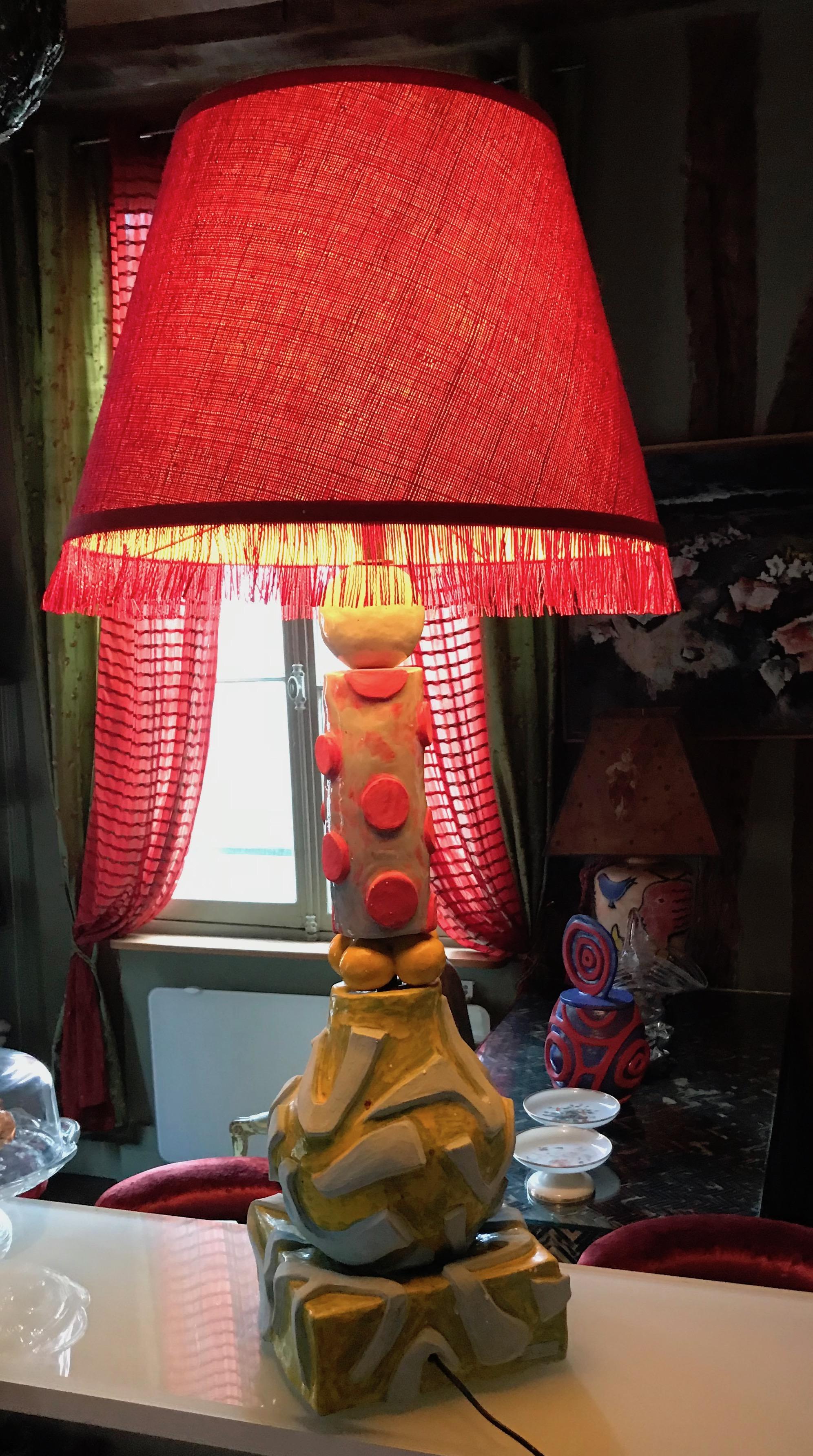 Alice Gavalet Unique Large Table Lamp, Milonga, 2015 1