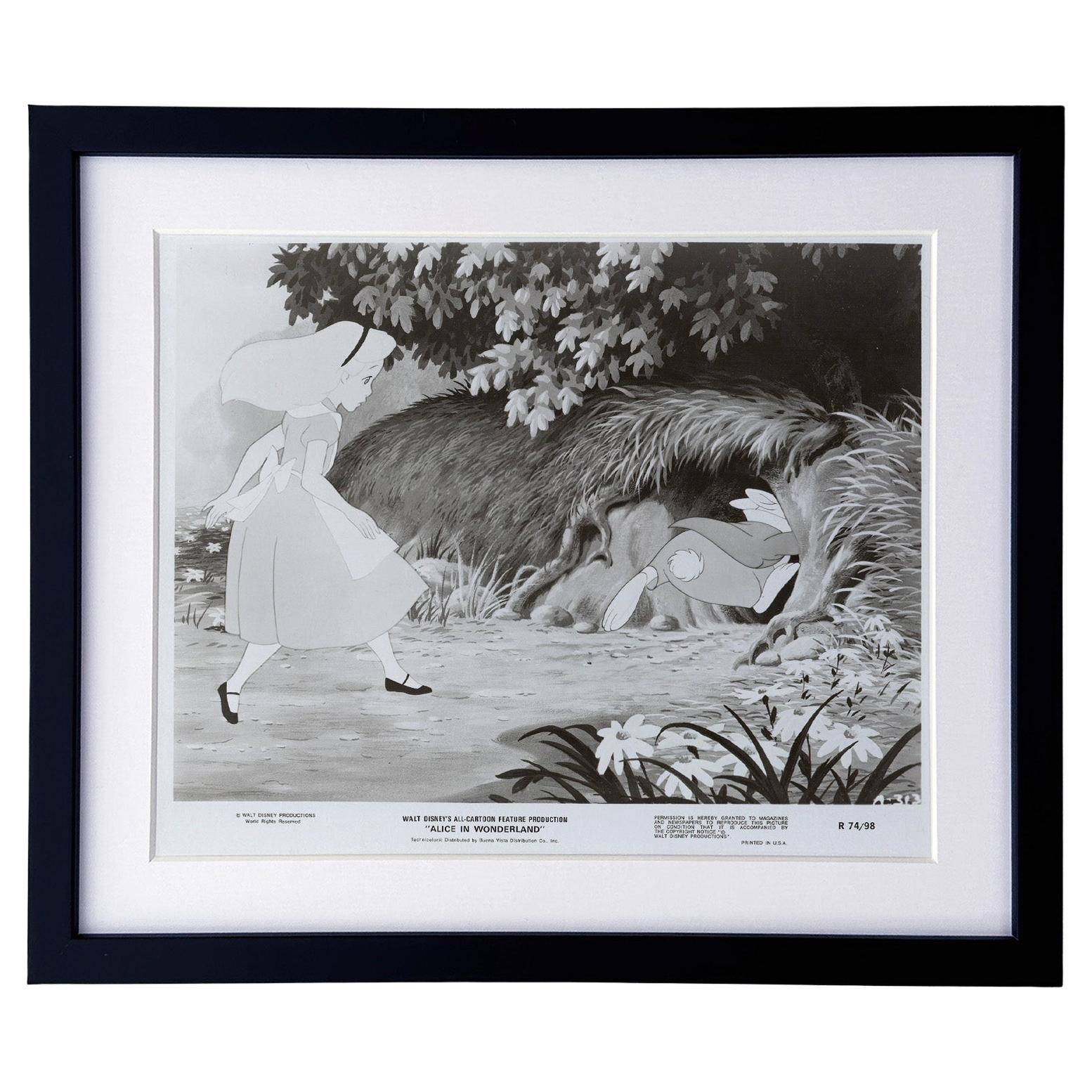 Alice in Wonderland (1951) Press Publicity Still - Framed
