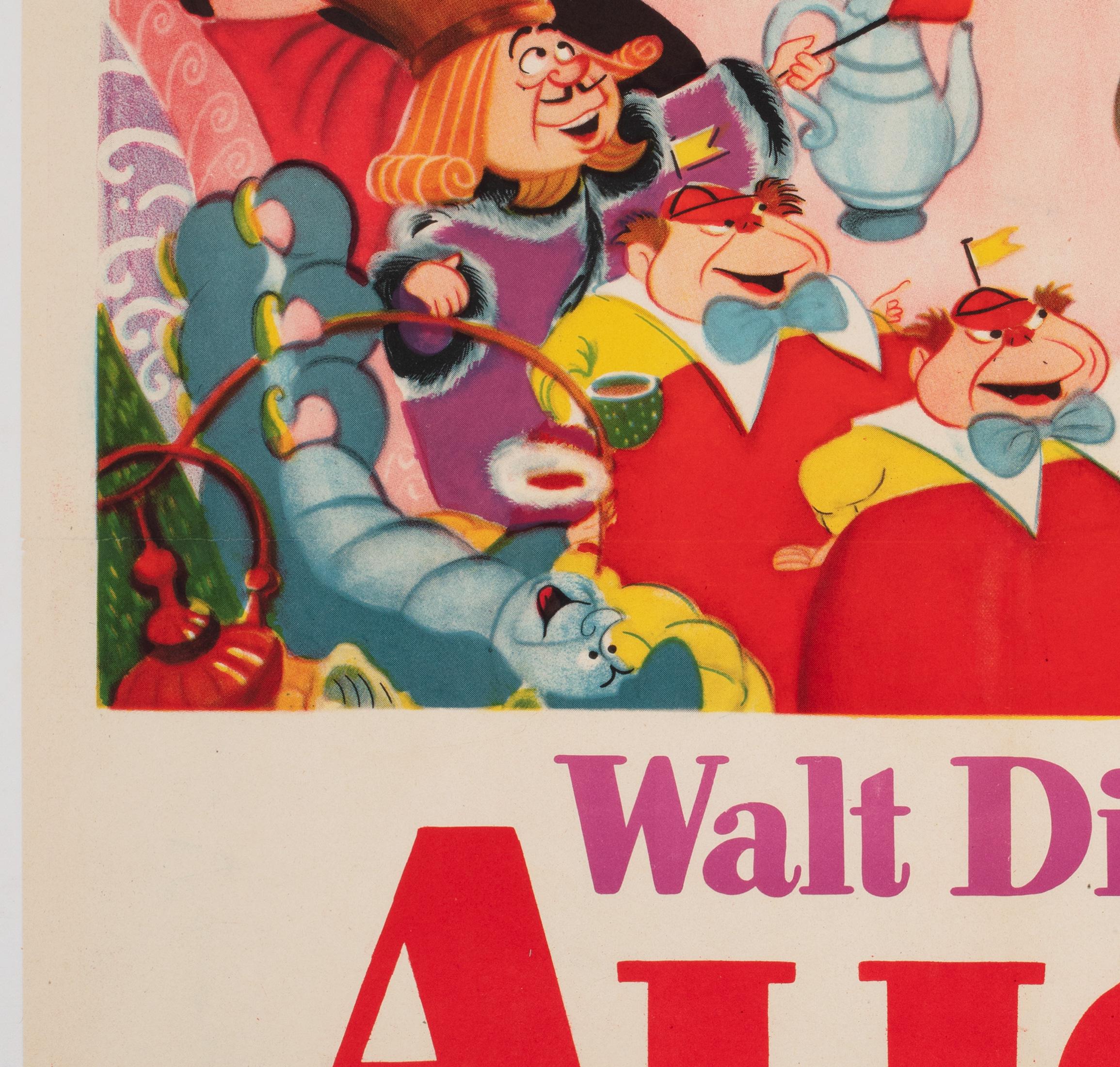 alice in wonderland movie poster 1951