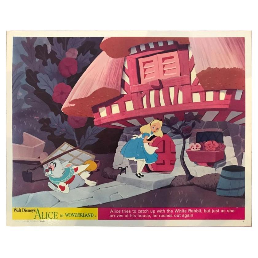 Alice in Wonderland, #2 Unframed Poster, 1960'S / 70'S RR For Sale