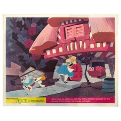 Alice in Wonderland, #2 Unframed Poster, 1960'S / 70'S RR