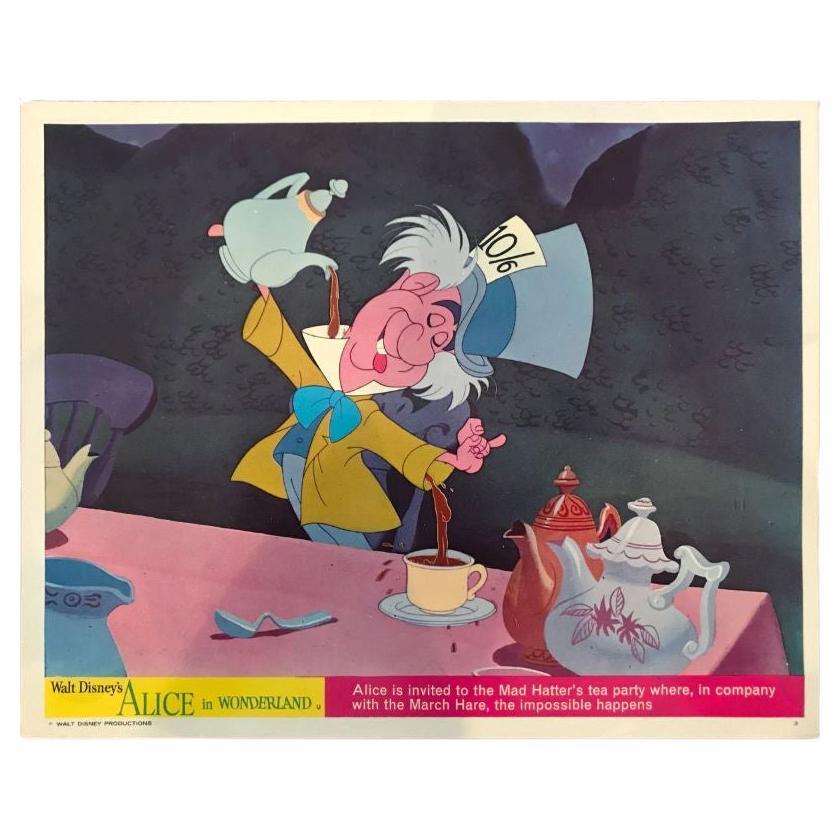 Alice in Wonderland, #3 Unframed Poster, 1960'S / 70'S RR For Sale