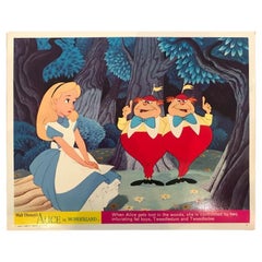 Vintage Alice in Wonderland, #4 Unframed Poster, 1960'S / 70'S RR