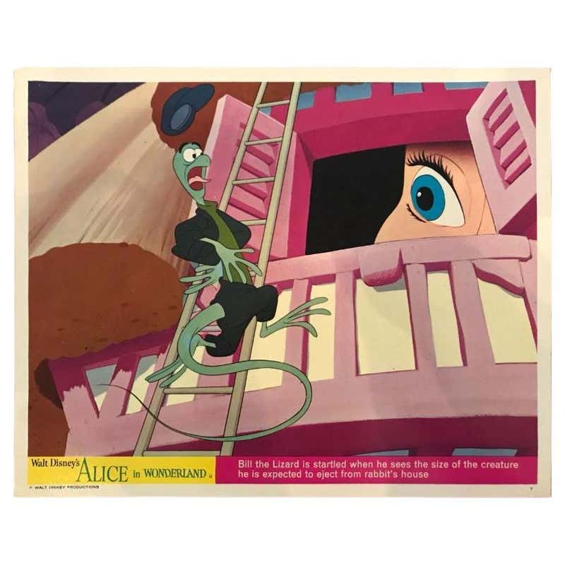 Alice In Wonderland Disneyland Attraction Poster At 1stDibs alice-in-wonderland-disneyland-attraction-poster-at-1stdibs