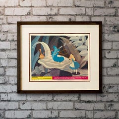 Alice in Wonderland, #8 Unframed Poster, 1960'S / 70'S RR