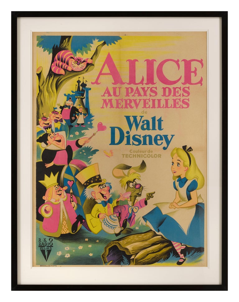 French Alice in Wonderland / Alice Au Pays Des Merveilles For Sale