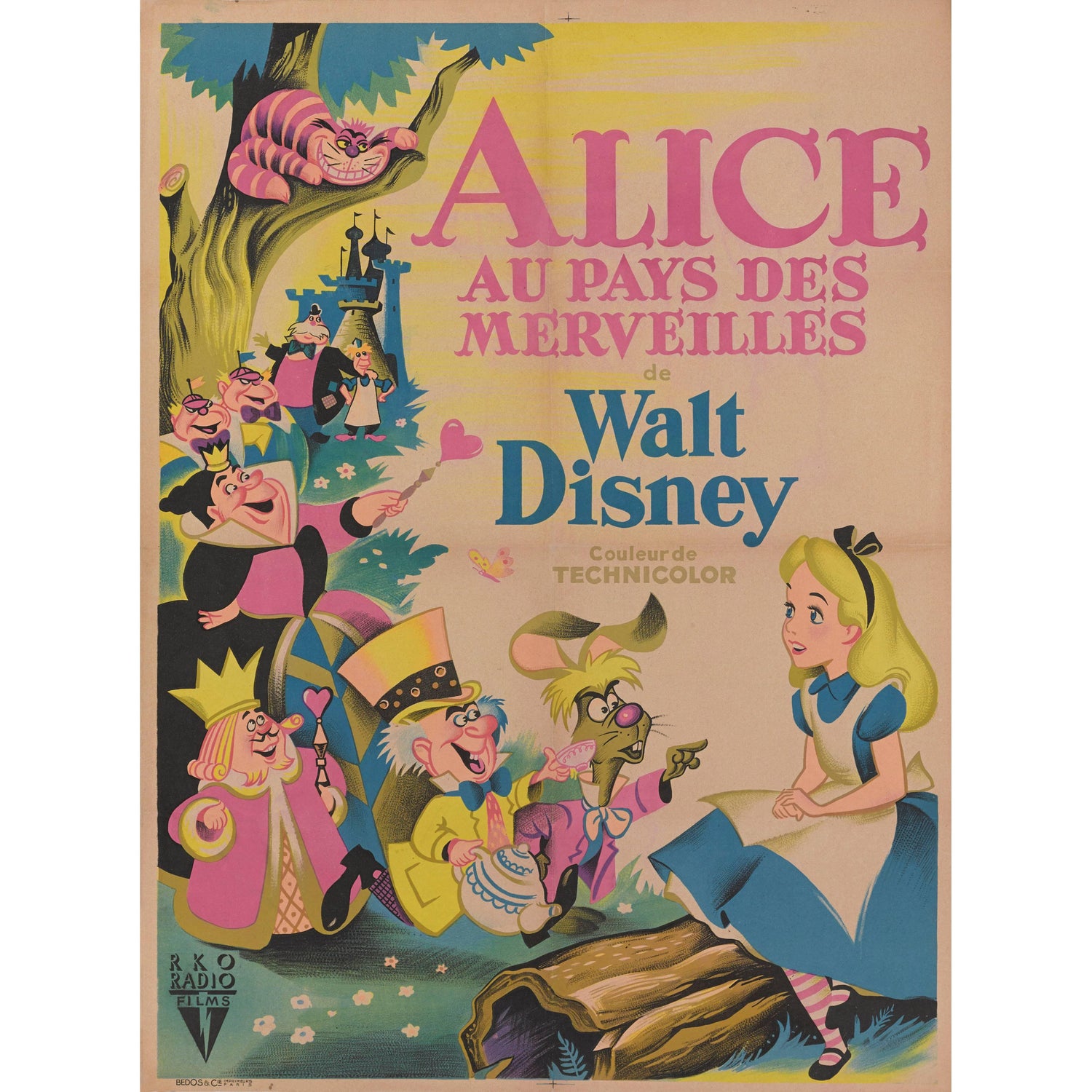 Alice In Wonderland Alice Au Pays Des Merveilles For Sale At 1stdibs