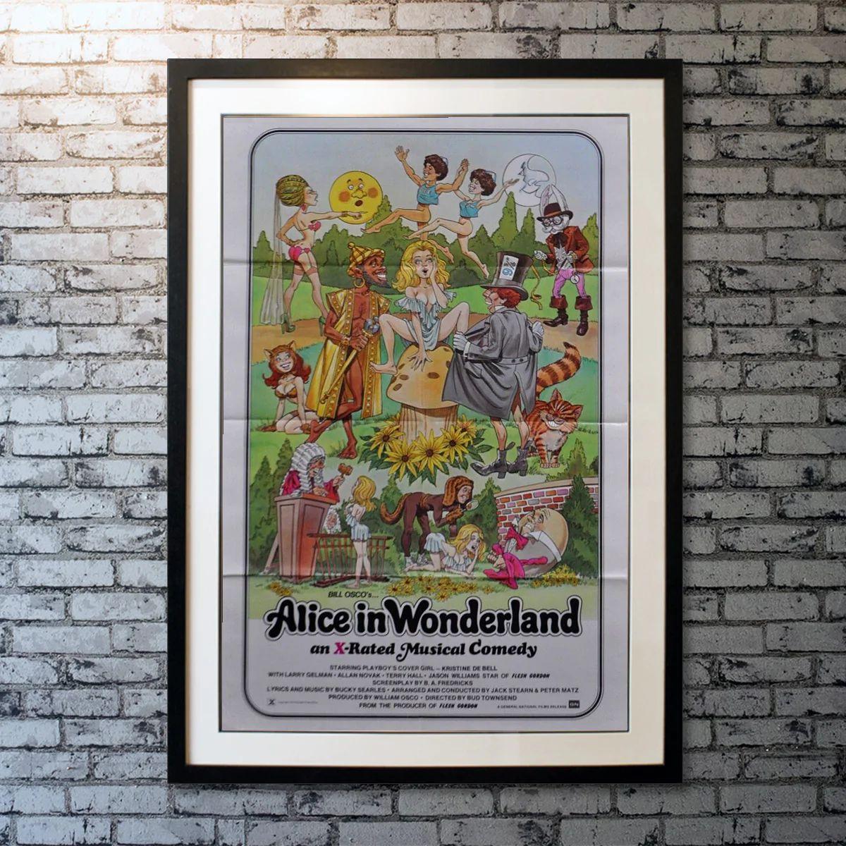 Alice In Wonderland: An X-Rated Musical Fantasy, Unframed Poster, 1976

Original One Sheet (27 X 41 Inches). Alice dreams of the White Rabbit, whom she follows into Wonderland, where she begins to experiment with her unexplored sexuality.

Year: