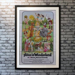 Alice In Wonderland: An X-Rated Musical Fantasy, Unframed Poster, 1976