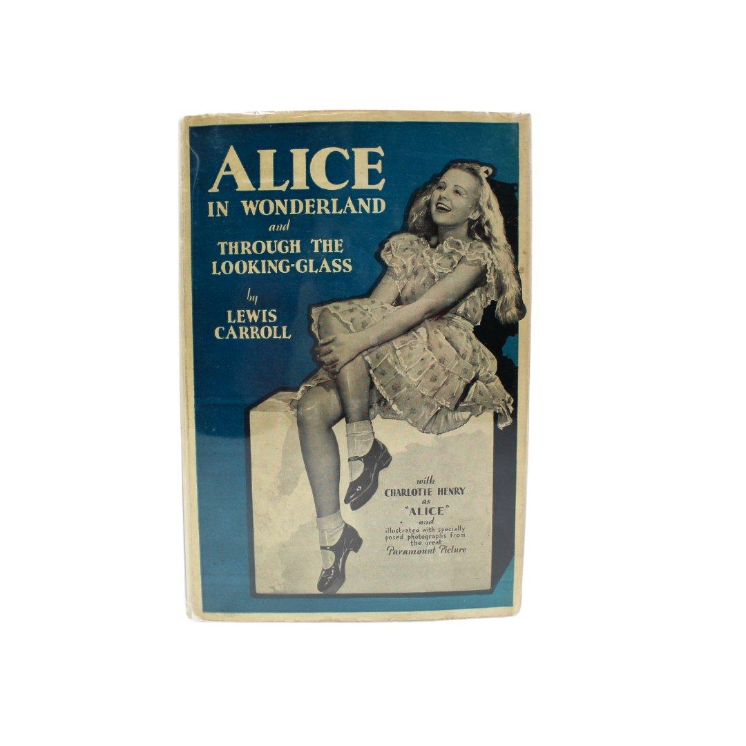 Alice in Wonderland and Through the Looking-Glass (Complete in One Volume), 1933 In Good Condition In Colorado Springs, CO
