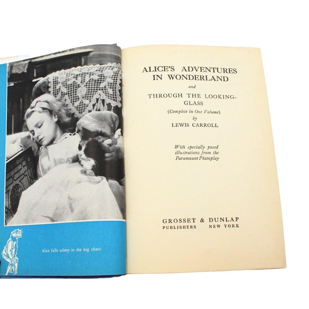 Fabric Alice in Wonderland and Through the Looking-Glass (Complete in One Volume), 1933